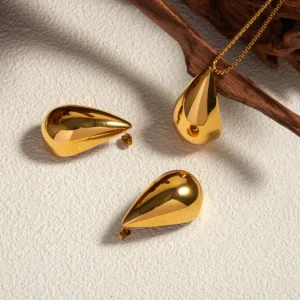 Waterdrop Necklace Earring Set