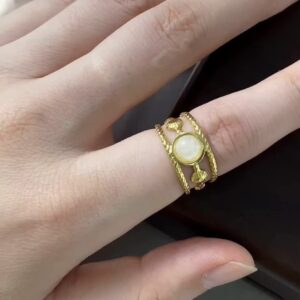 Moonstone ring