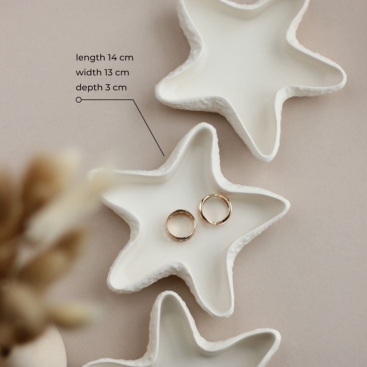 Starfish Ceramic jewelry Tray - Image 5
