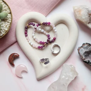 Groovy Heart Trinket Tray