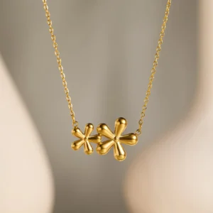 Double Flower Pendant