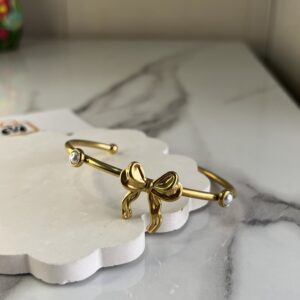 Bow & Pearl Open Handcuff