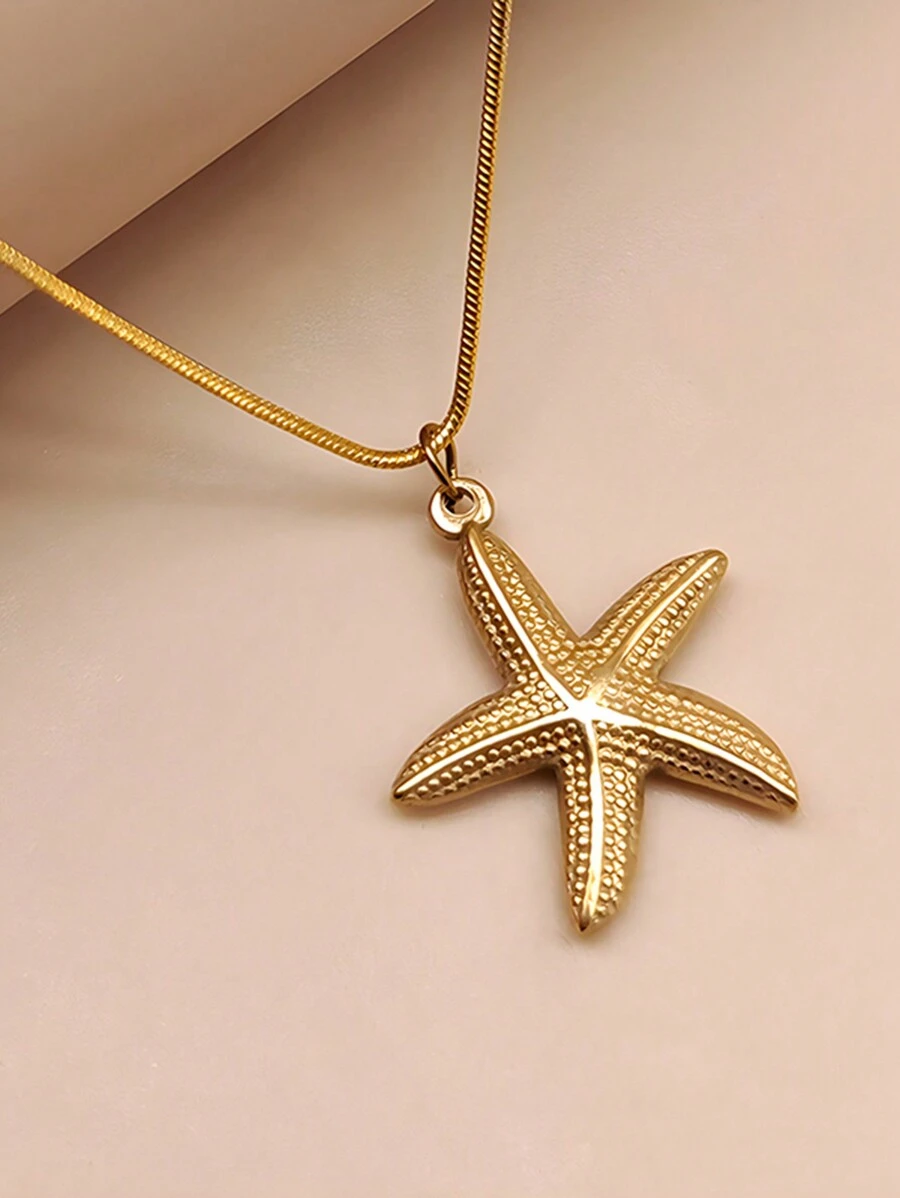 Starfish pendent necklace