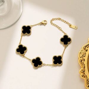 Marble Clover bracelet