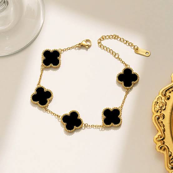 Marble Clover bracelet
