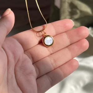 Round Pearl Necklace