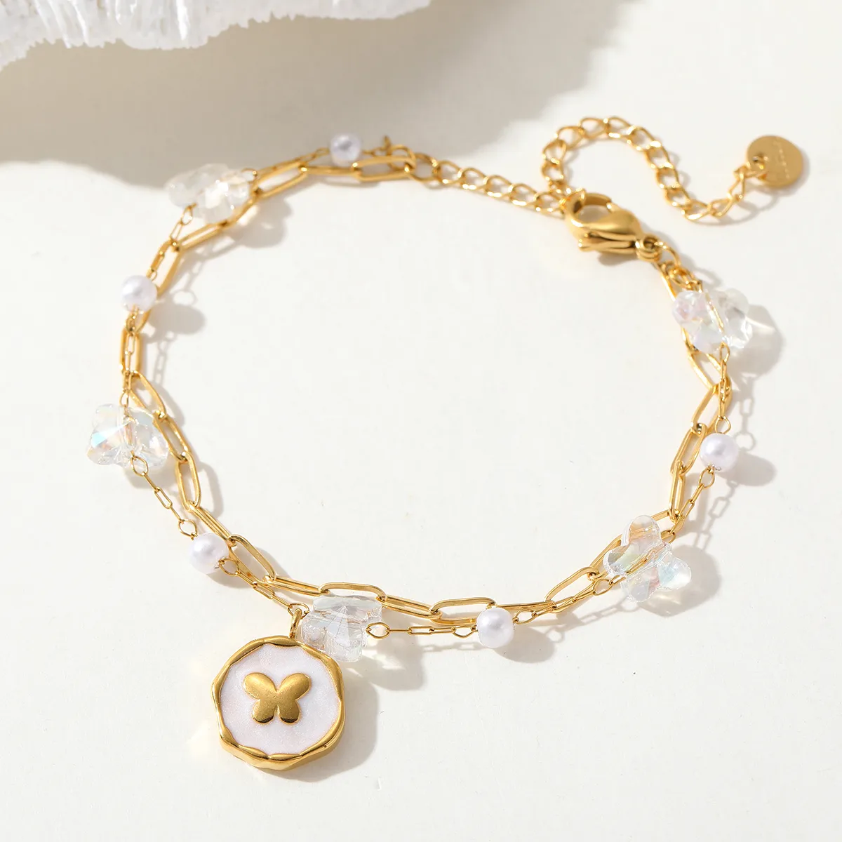 Butterfly Charm Bracelet