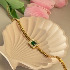 Green Stone Bracelet