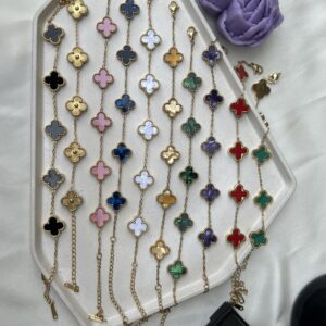 Marble Clover bracelet