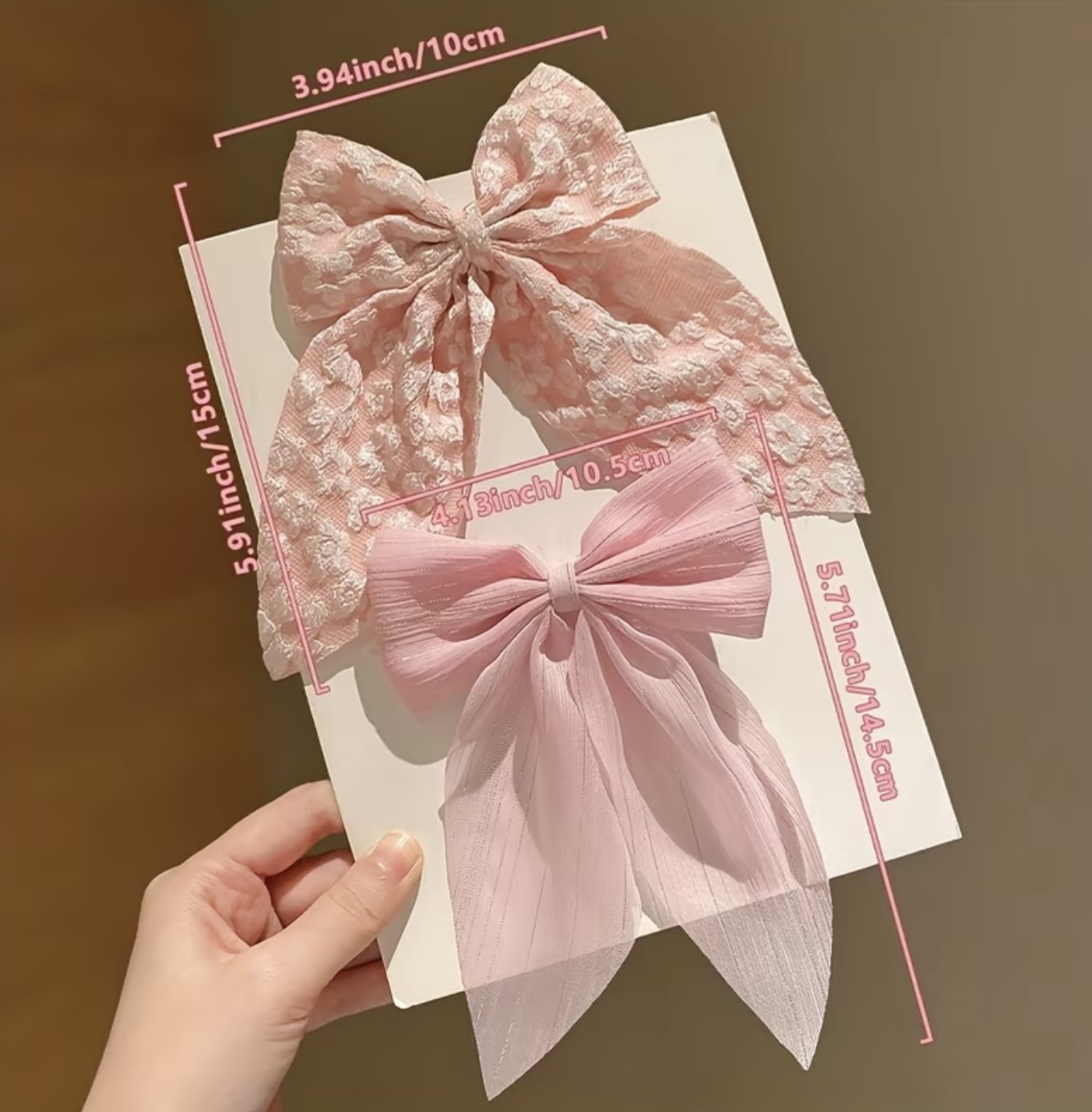 Textured Bow - Image 3