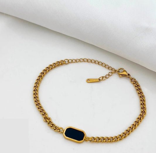 Double Sided Crystal Stone Bracelet