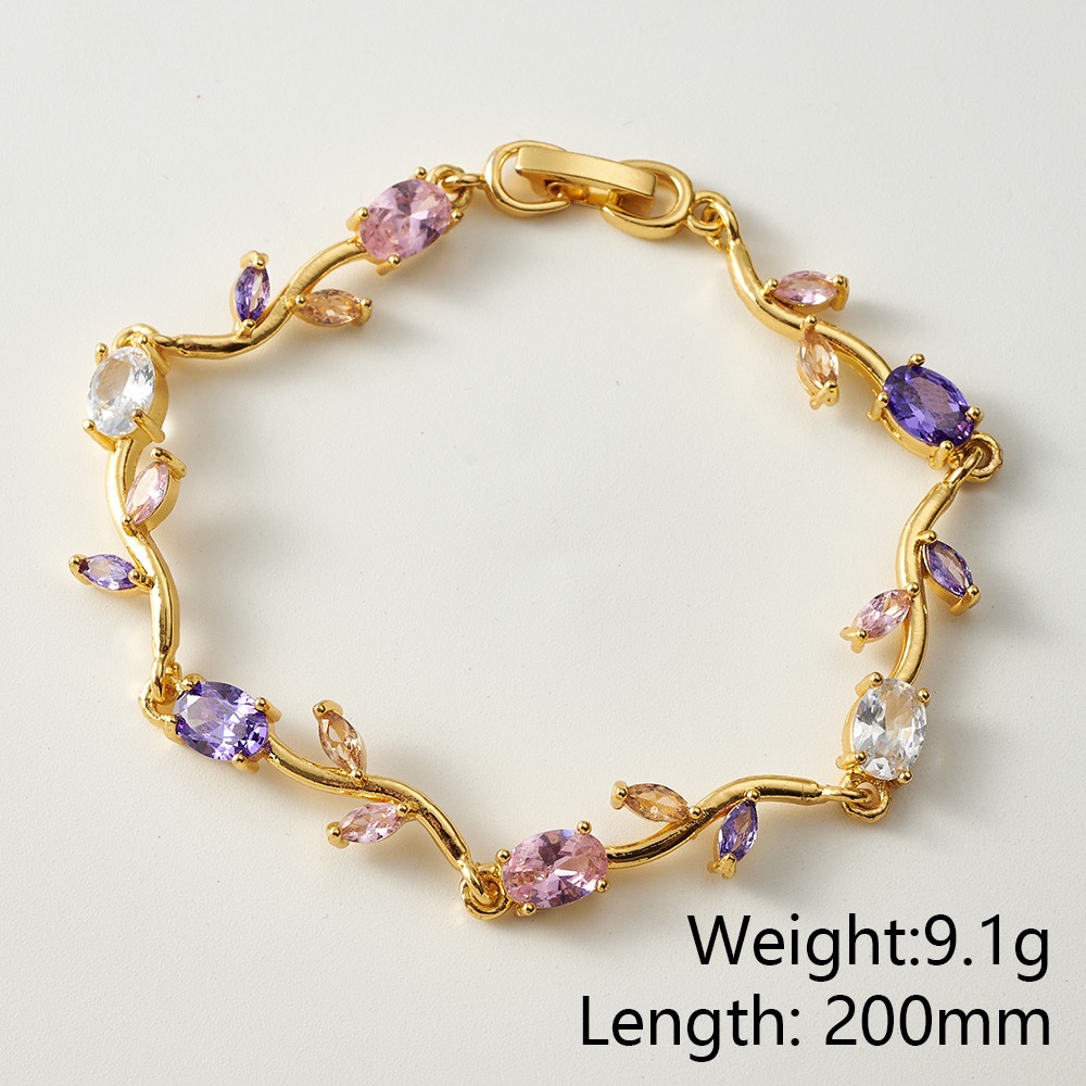 Handmade tulip bracelet copper - Image 2