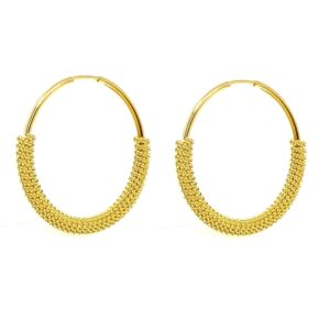 Hoop earrings