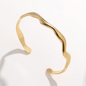 Wave waterproof bangle