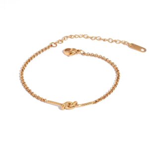 Love knot chain premium bracelet