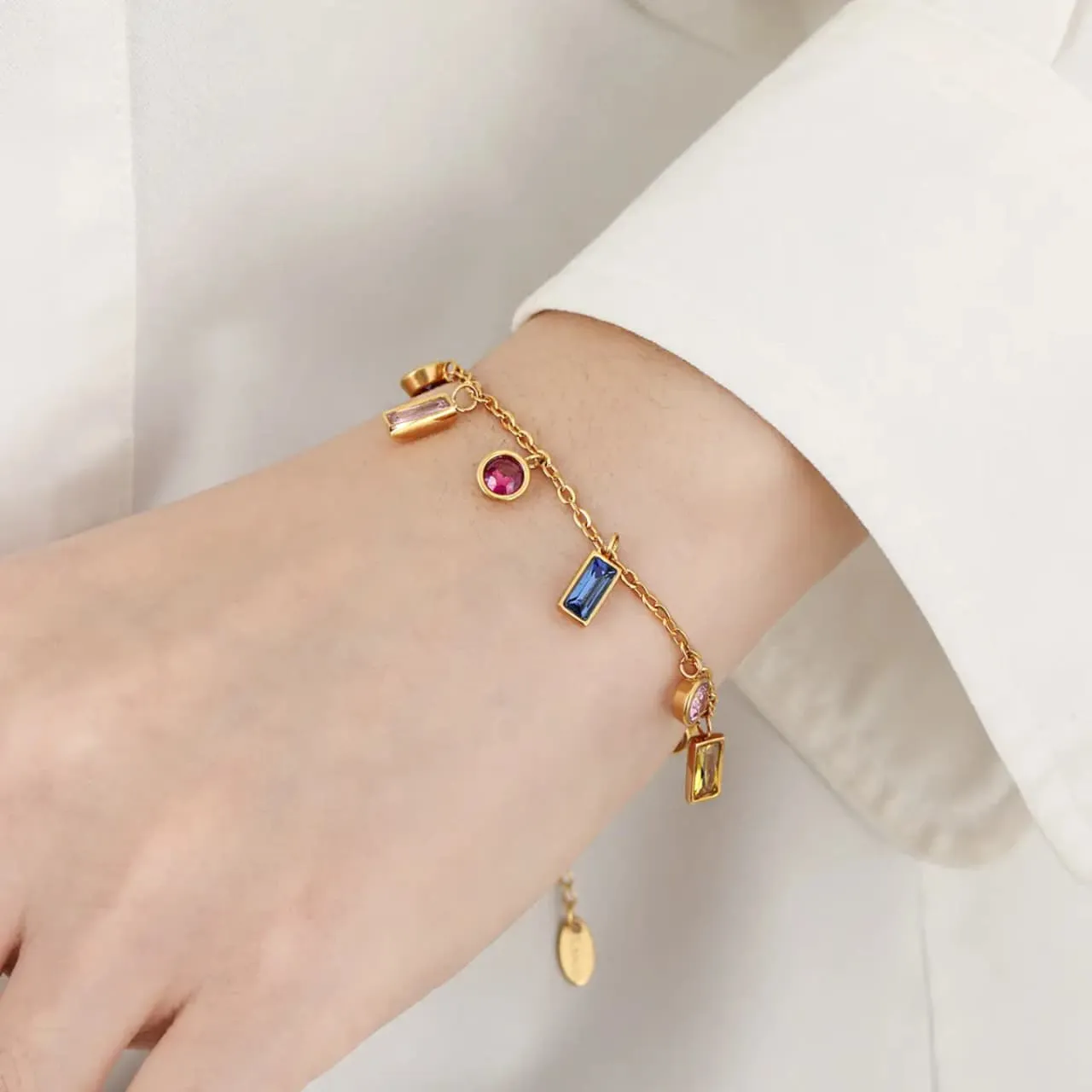 Multi Charm Bracelet - Image 2
