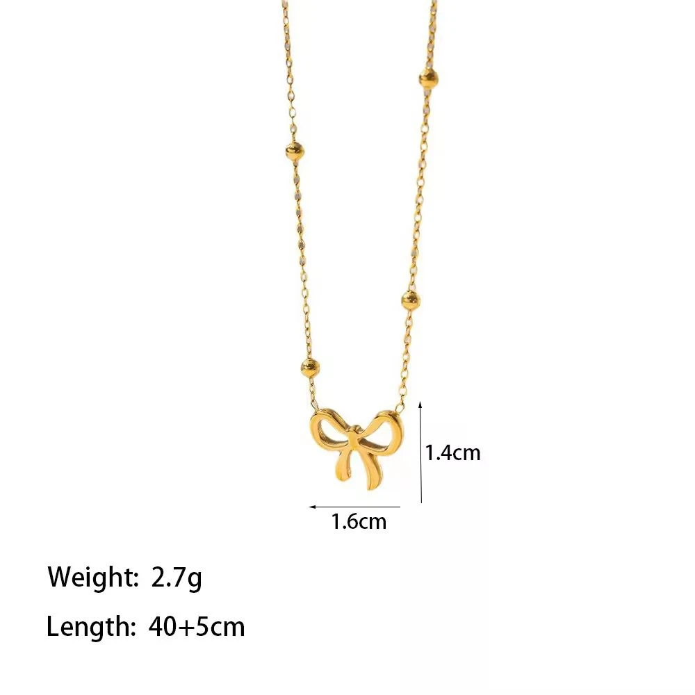 Bow necklace - Image 2