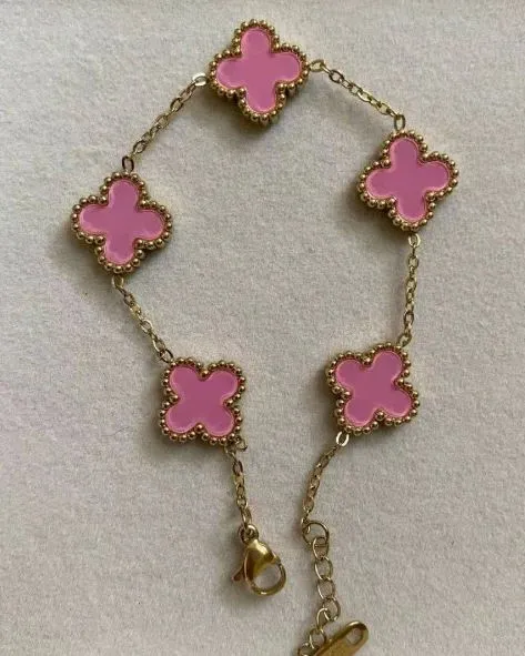 Marble Clover bracelet - Image 7