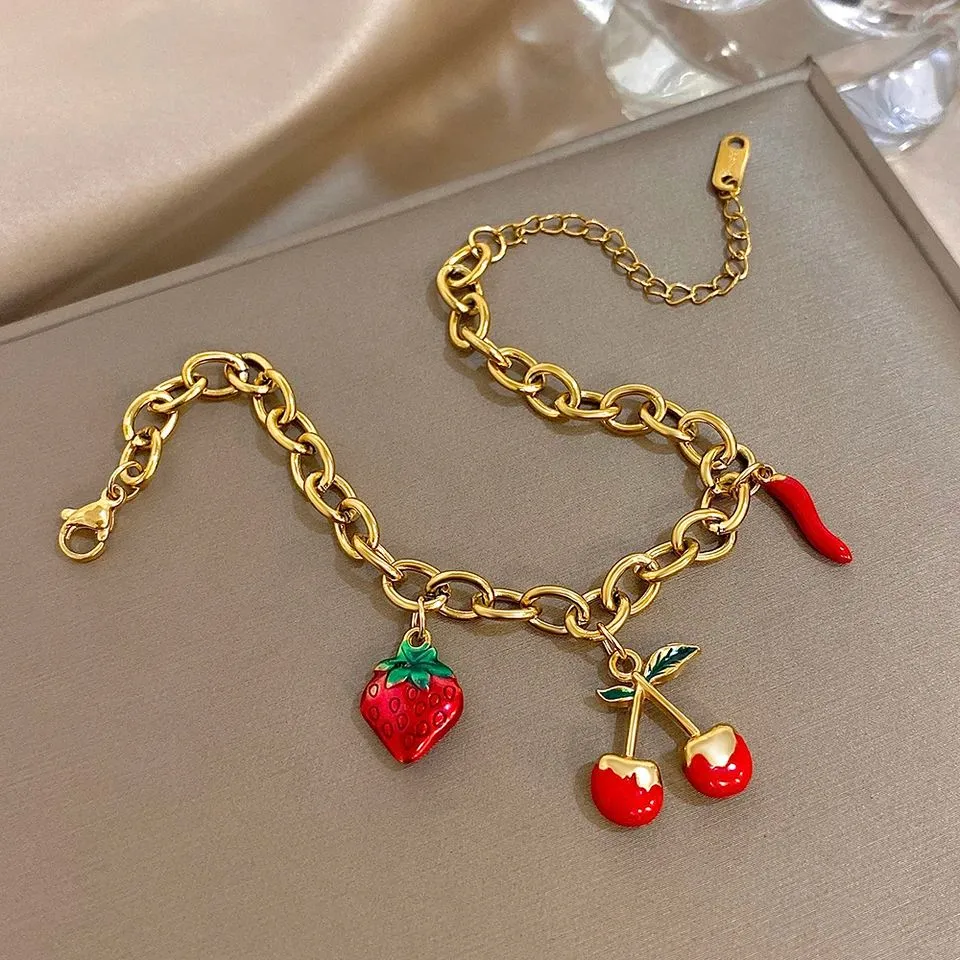 Chunky Charm Bracelet - Image 2